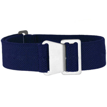 Marine Nationale Military Style Elastic Strap - Navy Blue